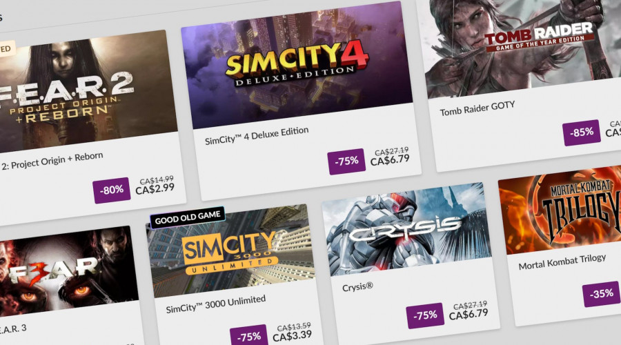 Распродажа GOG "Классика Промо" продолжается до выходных, и в ее рамках действуют глубокие скидки на более чем 1 000 старых добрых игр