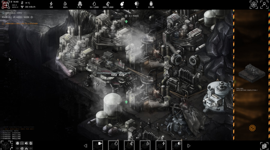 Уникальная хоррор-стратегия о бурении нефтяных скважин вышла в Steam на прошлой неделе