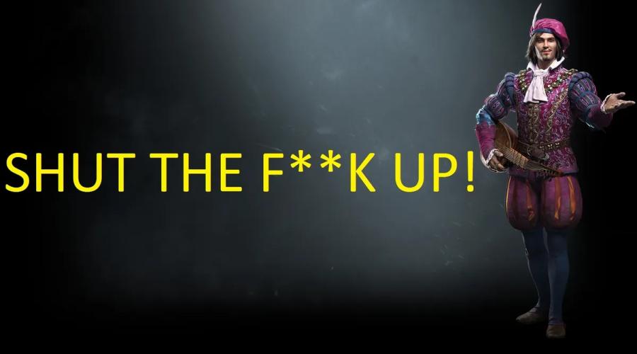 Мод Shut the F Up Dandelion! для The Witcher 3