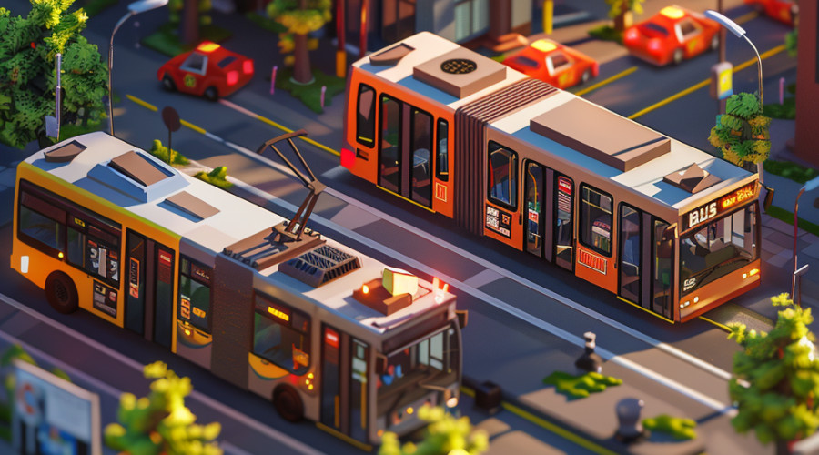 Ознакомьтесь с программой City Bus Manager, которая позволяет задавать маршруты в вашем родном городе, используя данные реальной карты.