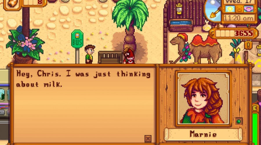 Как старому парню, играющему в Stardew Valley, мне должно быть разрешено встречаться с водителем автобуса.