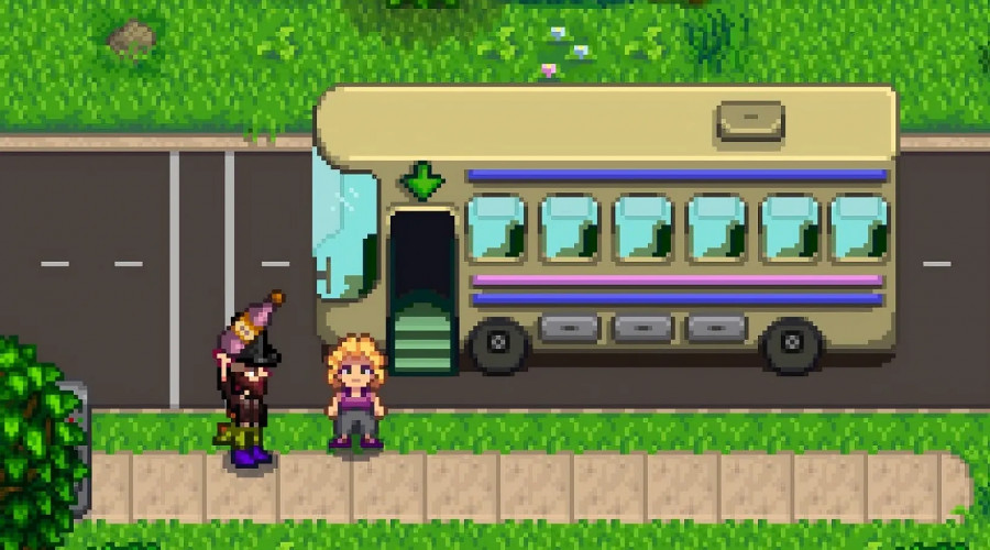 Как старому парню, играющему в Stardew Valley, мне должно быть разрешено встречаться с водителем автобуса.