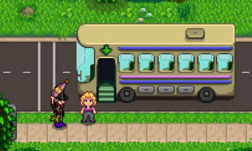 Как старому парню, играющему в Stardew Valley, мне должно быть разрешено встречаться с водителем автобуса.